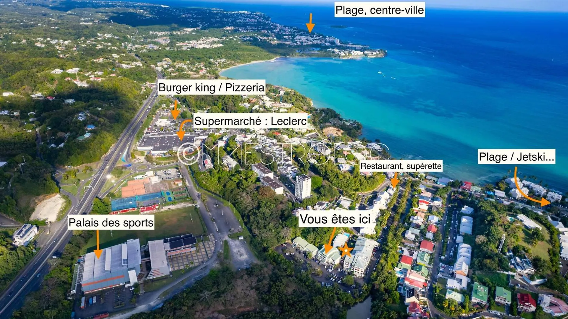 Studio Fleur D'Epee Le Gosier  Apartment Le Gosier (Grande-Terre)